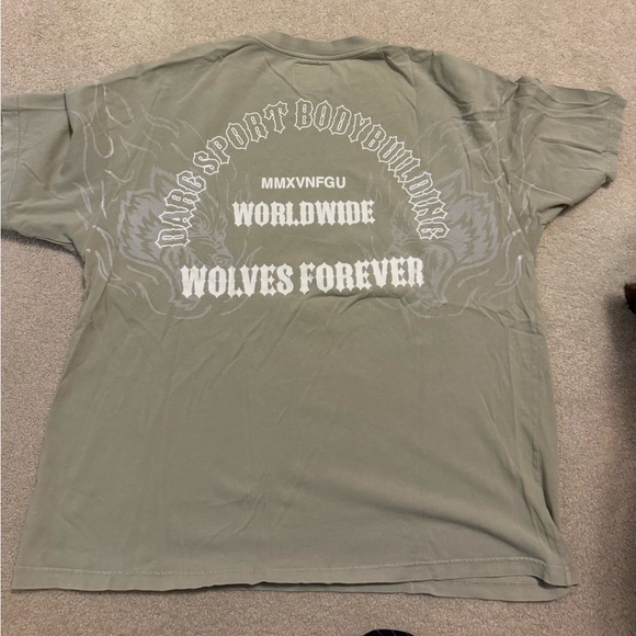 Darc Sport Wolves Forever Tee - Khaki - Picture 2 of 2